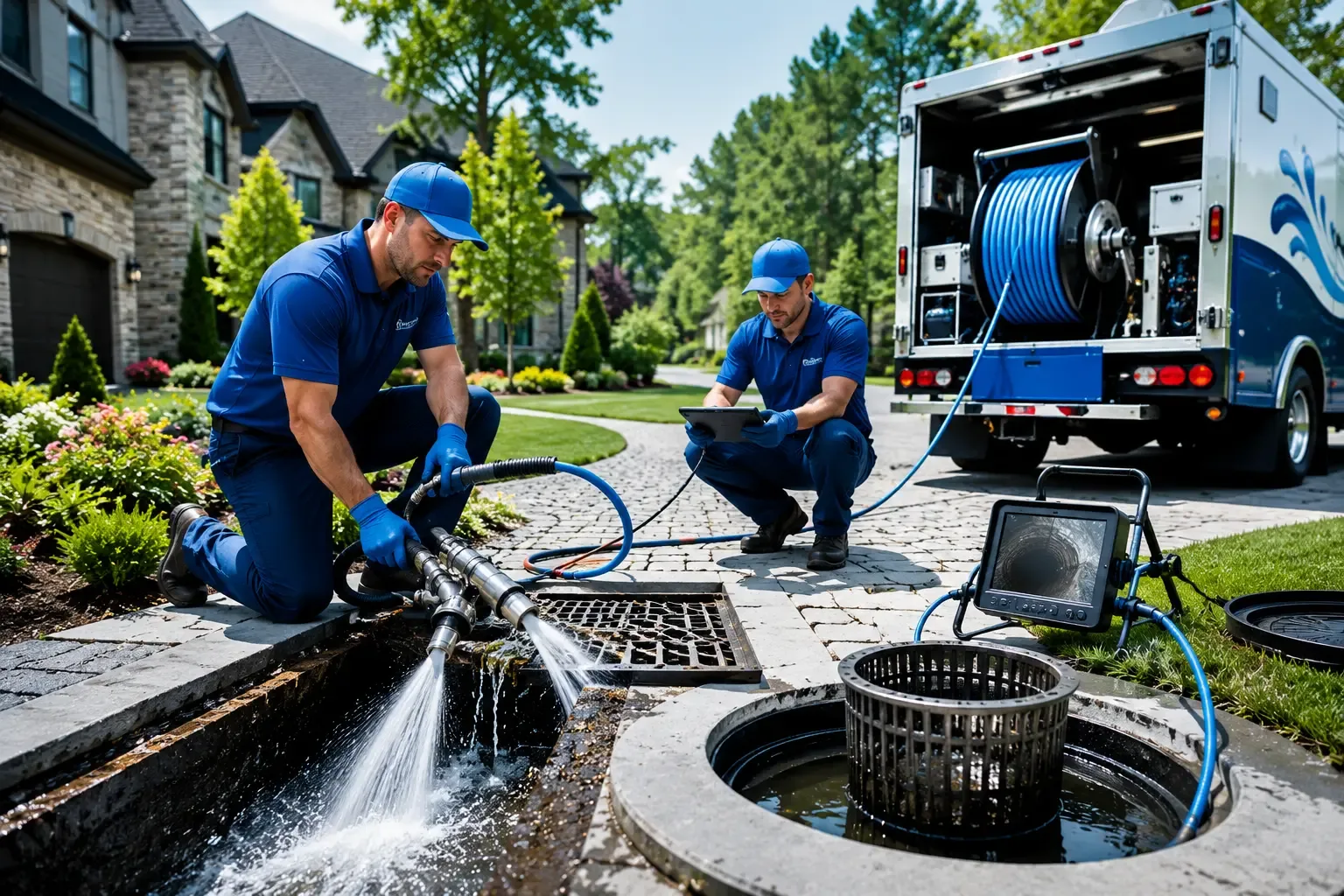 Local outdoor drain cleaning professionals in Andover, ME